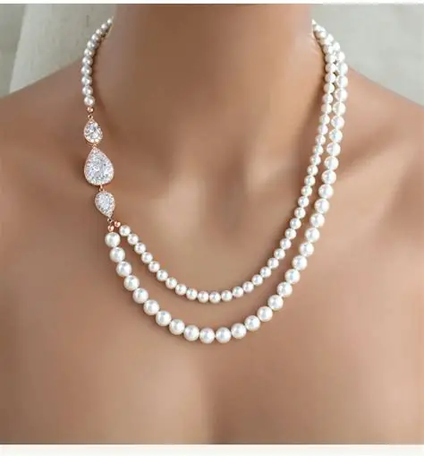 Pearl Drop Pendant Necklace