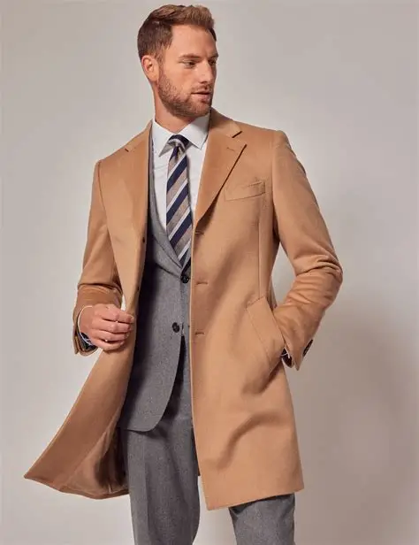 Tailored Wool Overcoat